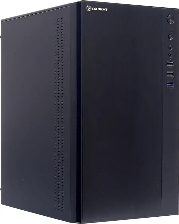 Компьютер RASKAT Standart 300,  Intel Core i3 10100,  DDR4 8ГБ, 240ГБ(SSD),  Intel UHD Graphics 630,  без операционной системы,  черный [standart300108462]